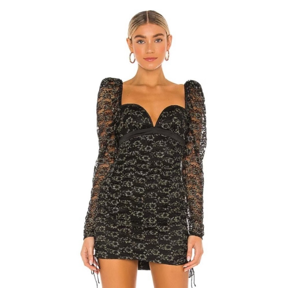 Elegant Black Lace Dress